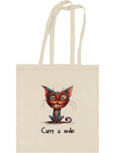 Carry a smile Tote Bag afbeelding